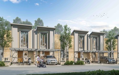 foto tampak rumah tipe T 47 - CANNERY perumahan Grand Duta City, Bekasi - 2