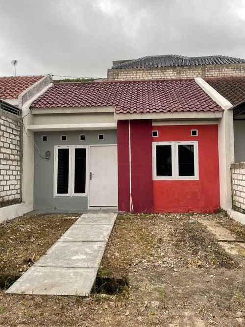 foto tampak rumah tipe 30/72 perumahan Perum Pondok Permata Rembang