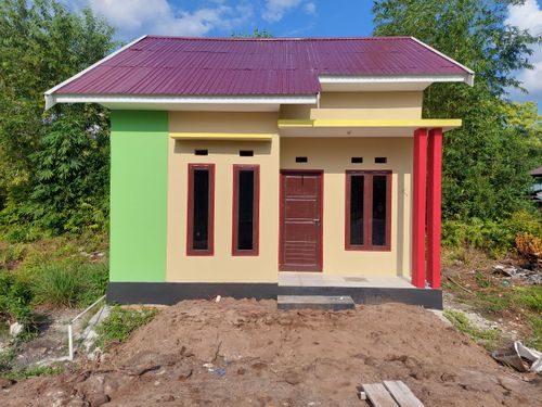 foto tampak rumah tipe Surung asri perumahan SURUNG ASRI