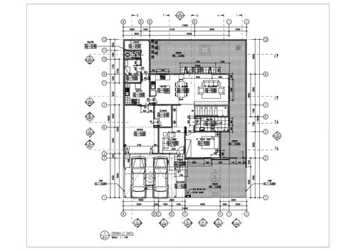 foto denah rumah tipe Grand Trivial (14x18) perumahan Water Front City 2 Premier Residence