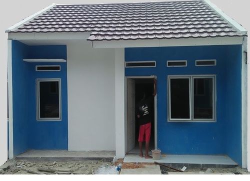 foto tampak rumah tipe 36/60 perumahan Padjadjaran Bamboo Residence 3