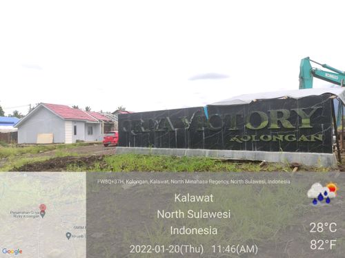 foto gerbang perumahan GRIYA VICTORY KOLONGAN