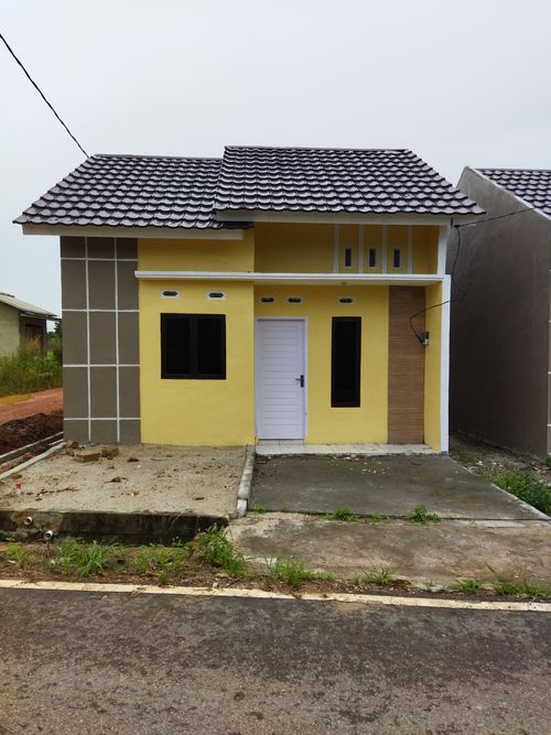 foto contoh rumah perumahan taman jagung residence 14