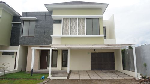 foto tampak rumah tipe High Pristine (12x15) perumahan Water Front City 2 Premier Residence