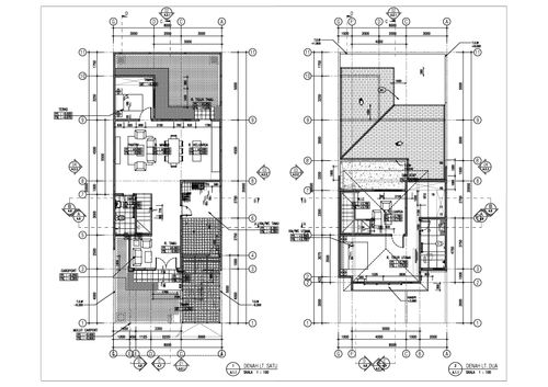 foto denah rumah tipe Ambassador (8x20) Standar perumahan Water Front City 2 Premier Residence