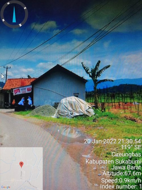 foto gerbang perumahan Kenari Indah Makmur Cireunghas