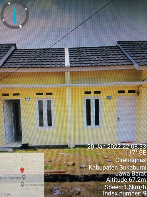 foto contoh rumah perumahan Kenari Indah Makmur Cireunghas