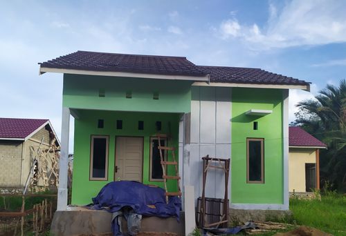 foto tampak rumah tipe 36/120 perumahan PERUMAHAN MIKAIL ANNAZLI ARRAYAN 2