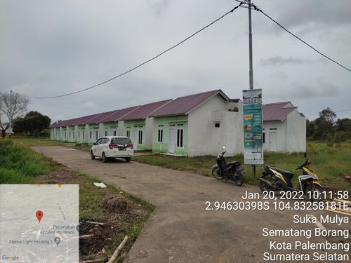 foto posisi tengah perumahan KARTIKA SERANG RESIDENCE