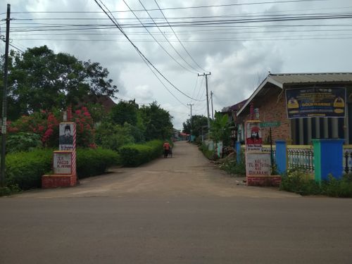 foto gerbang perumahan Griya Suka Mulia