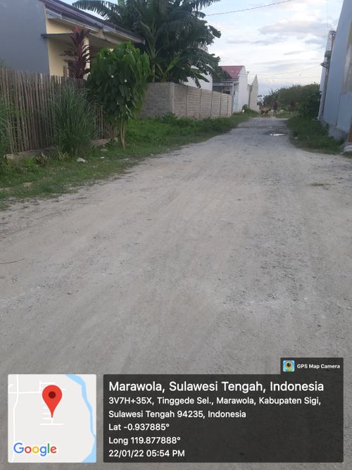 foto gerbang perumahan GRP TINGGEDE.