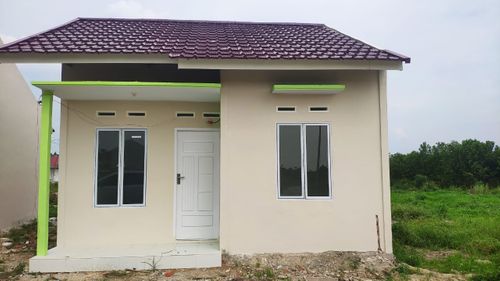 foto tampak rumah tipe 36-2021 perumahan Mitra Teropong Sejahtera