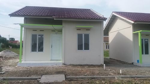 foto tampak rumah tipe 36+ perumahan Mitra Teropong Sejahtera