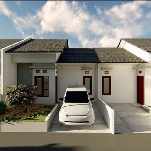 foto denah rumah tipe 30/60 perumahan Pesona Parungkuda