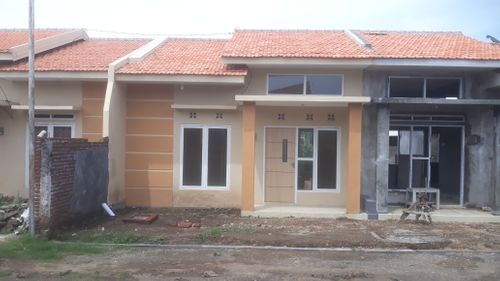 foto denah rumah tipe 36 perumahan Taman Nirwana 2