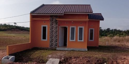 foto tampak rumah tipe 36/108 perumahan HASANAH INDAH KERINCI