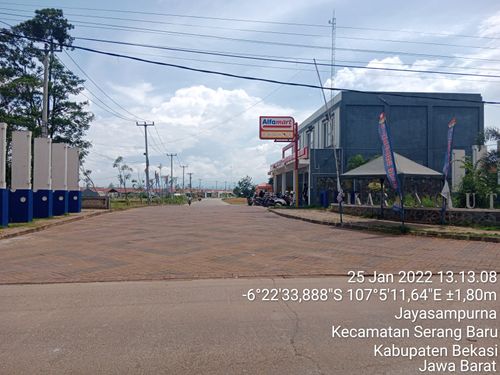 foto gerbang perumahan PERUMAHAN CIKARANG UTAMA RESIDENCE II