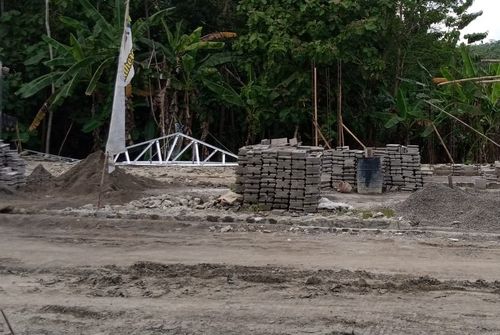 foto tampak rumah tipe 240/393 perumahan Citra Suhandi Padaherang