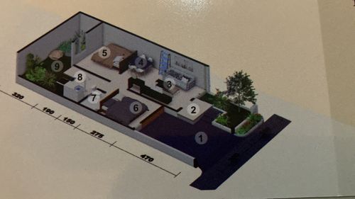 foto denah rumah tipe 45/84 perumahan Ananda Kenanga