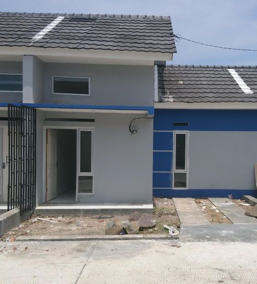 foto tampak rumah tipe 30 perumahan GRAHA AMARTHA