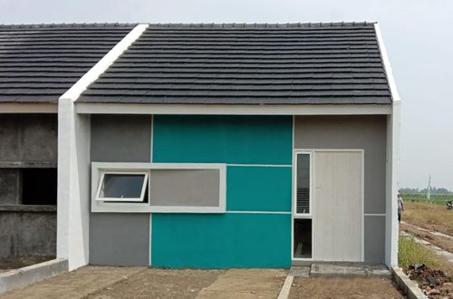 foto tampak rumah tipe Rumah Subsidi perumahan Bale Asri Wanamulya