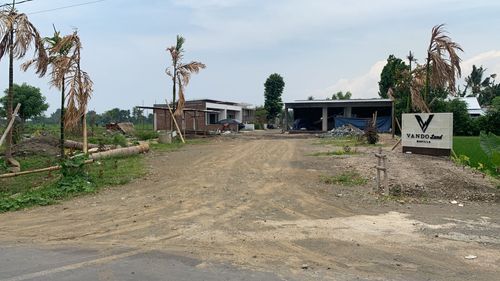 foto gerbang perumahan VANDO LAND