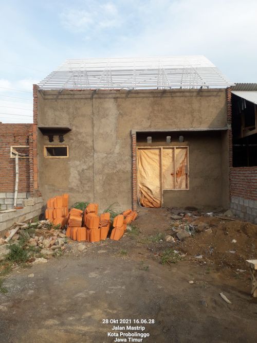 foto tampak rumah tipe 36/60 perumahan GRIYA SYAKIRA