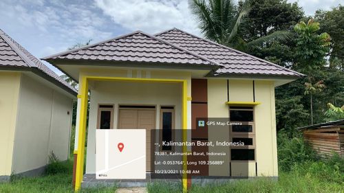 foto tampak rumah tipe 36 perumahan SONATA DEWATA