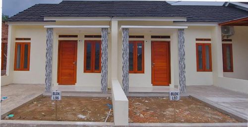 foto tampak rumah tipe 36 perumahan GRAND PARIGI TAHAP 2