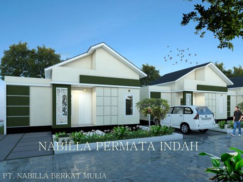 foto tampak rumah tipe 36 subsidi perumahan NABILLA PERMATA INDAH