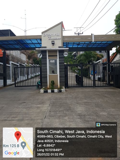 foto gerbang perumahan DREAMHILL RESIDENCE