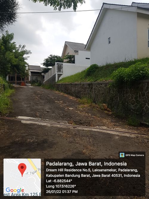 foto posisi tengah perumahan DREAMHILL RESIDENCE