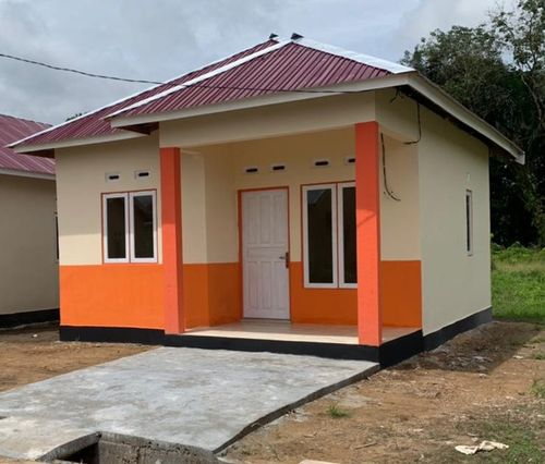 foto tampak rumah tipe 36 perumahan Fajaray Permai