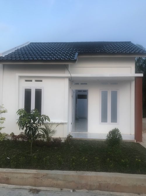 foto tampak rumah tipe 36/108 perumahan Griya BPG