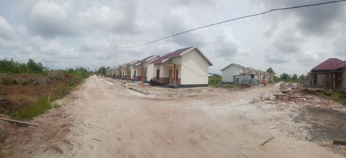 foto gerbang perumahan Graha Putri Mayang Blok B