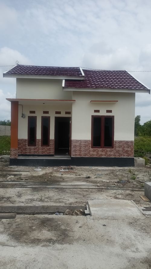 foto contoh rumah perumahan Graha Putri Mayang Blok B