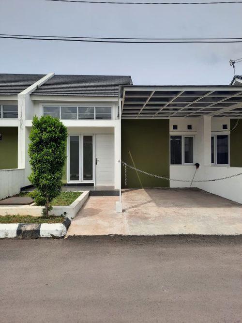 foto tampak rumah tipe Gold perumahan Perumahan Private Village