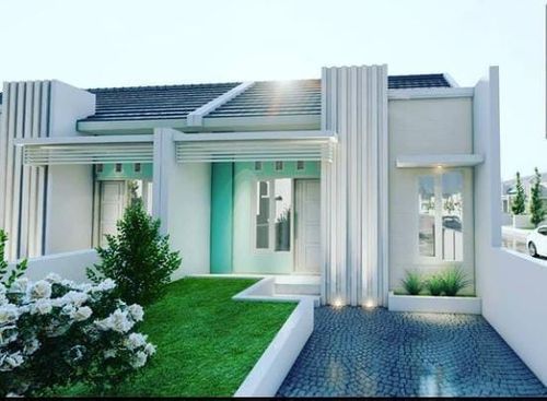 foto tampak rumah tipe 36/72 perumahan PURI CENDANA INDAH