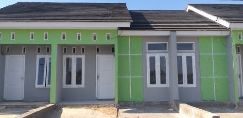 foto tampak rumah tipe 30/60 perumahan green dawuan