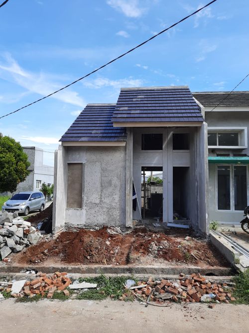 foto tampak rumah tipe 29/89 perumahan PADMA SERPONG
