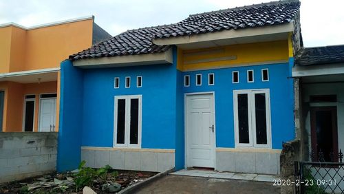 foto tampak rumah tipe SUBSIDI perumahan PERMATA CENGKONG PERSADA