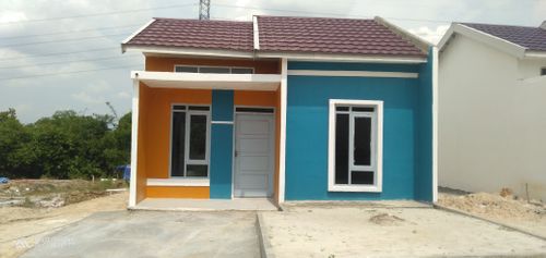 foto contoh rumah perumahan Faanza Mendalo Ressidence 2