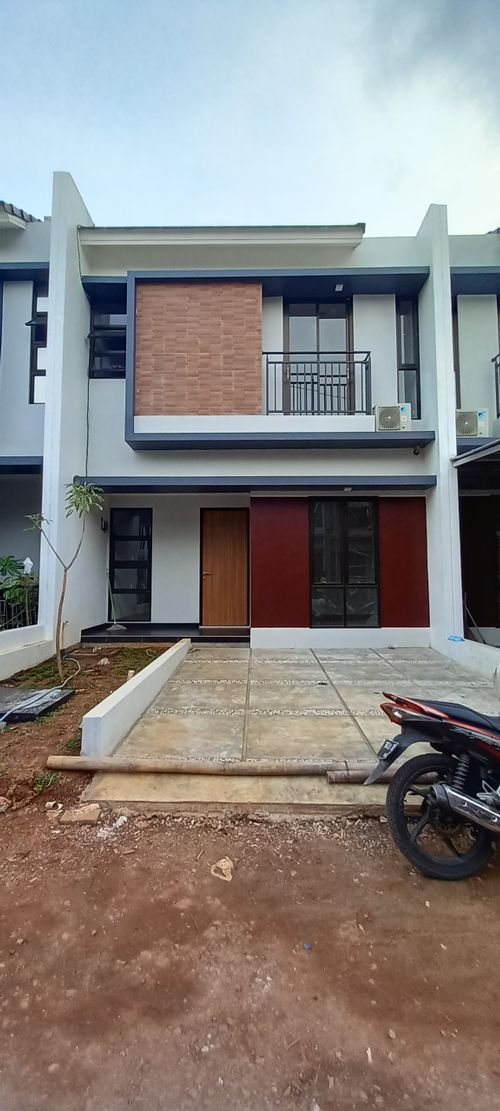foto tampak rumah tipe Edelweiss perumahan Seruni Hills 3