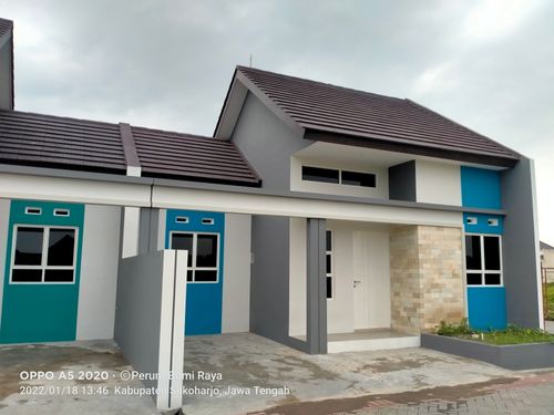 foto contoh rumah perumahan Bumi Raya