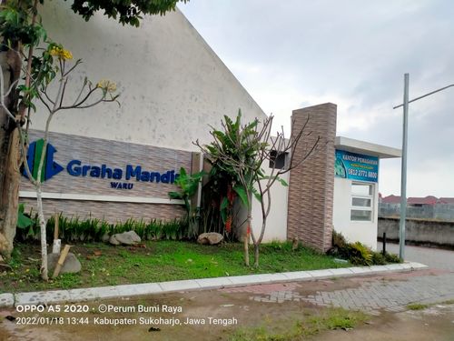 foto gerbang perumahan Bumi Raya