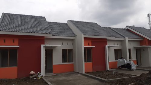 foto tampak rumah tipe 21/70 perumahan Graha Sejahtera Pondok