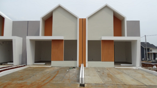 foto tampak rumah tipe 50/95 (Komersil) perumahan PESONA KAHURIPAN 3 TAHAP 2