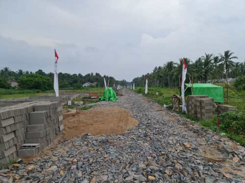 foto posisi tengah perumahan GREEN TUNAS HARAPAN RESIDENCE 3 BLOK A