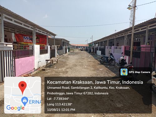 foto posisi tengah perumahan PT. Kartika Permai Barokah