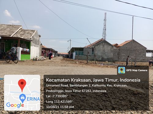foto gerbang perumahan PT. Kartika Permai Barokah